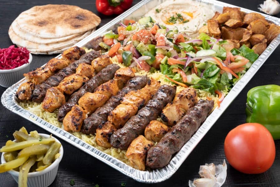 Chicken & Beef BBQ Platter