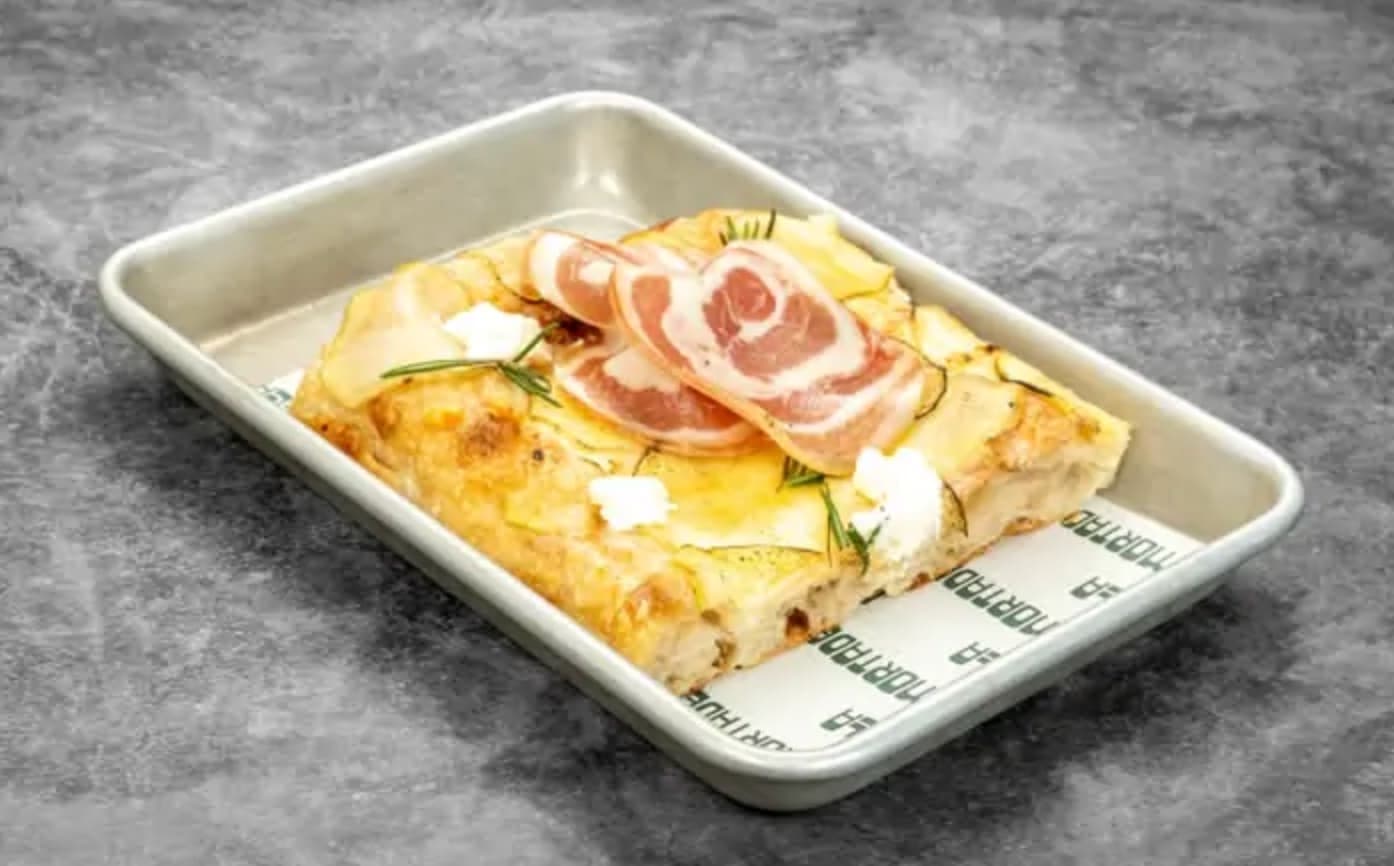 Potato Pancetta Slice
