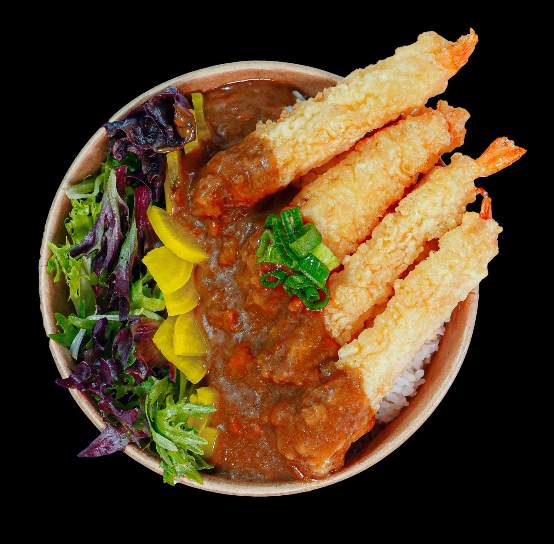 Shrimp Curry Bowl
