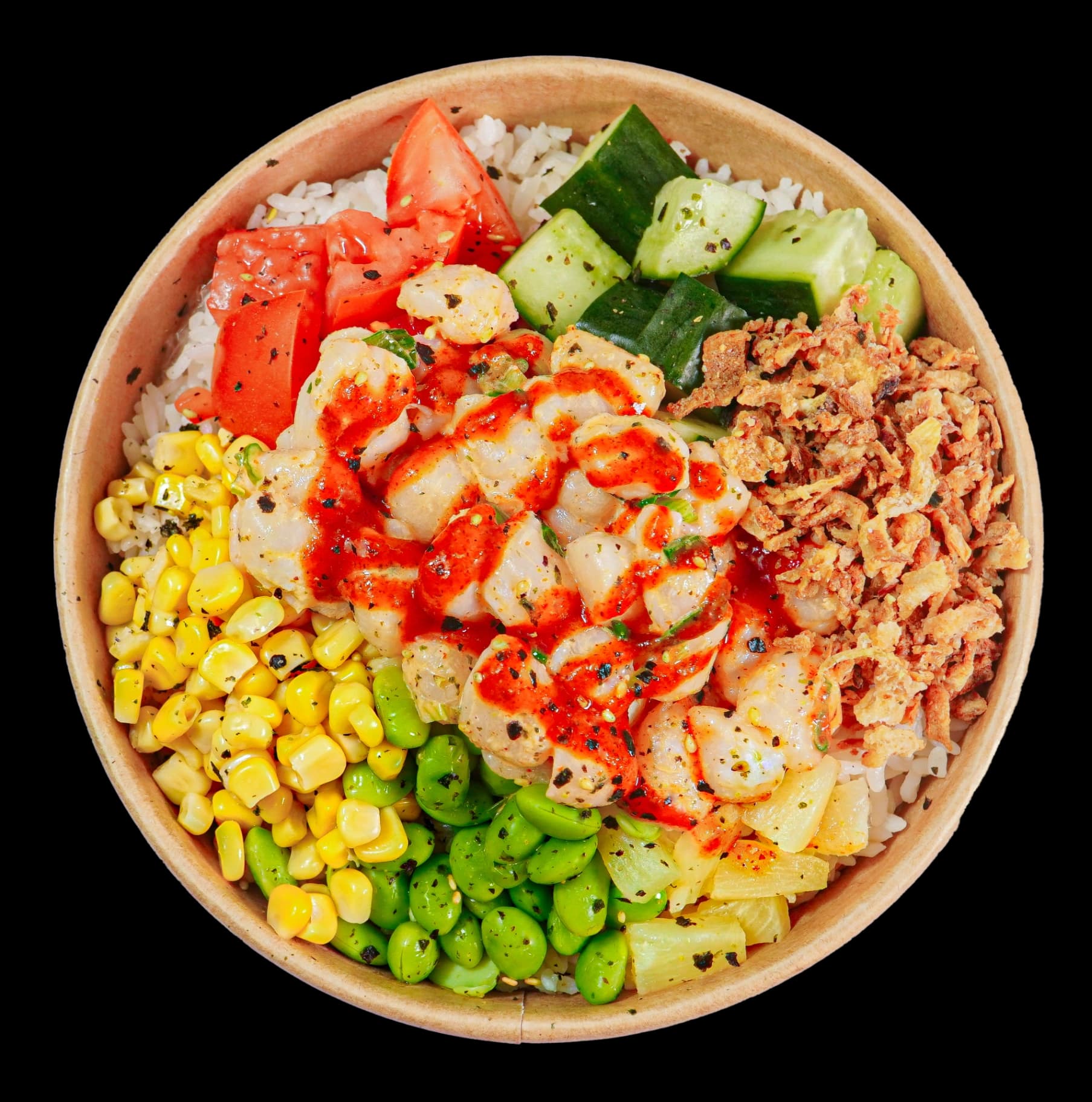Sunset Scallop Bowl