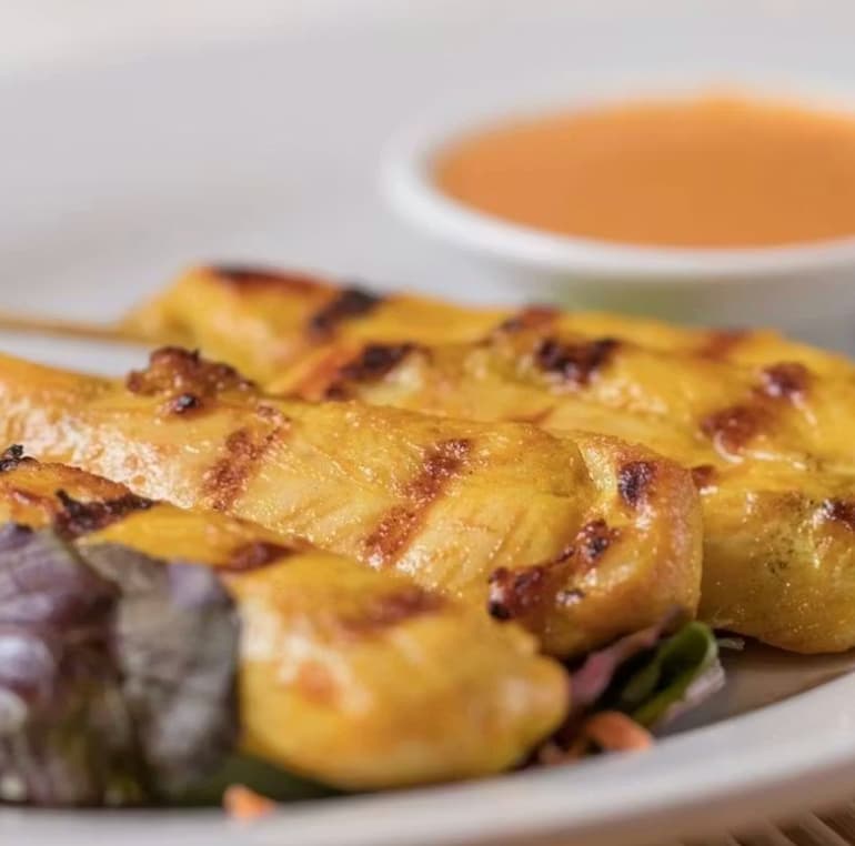 Skewers Chicken Satay