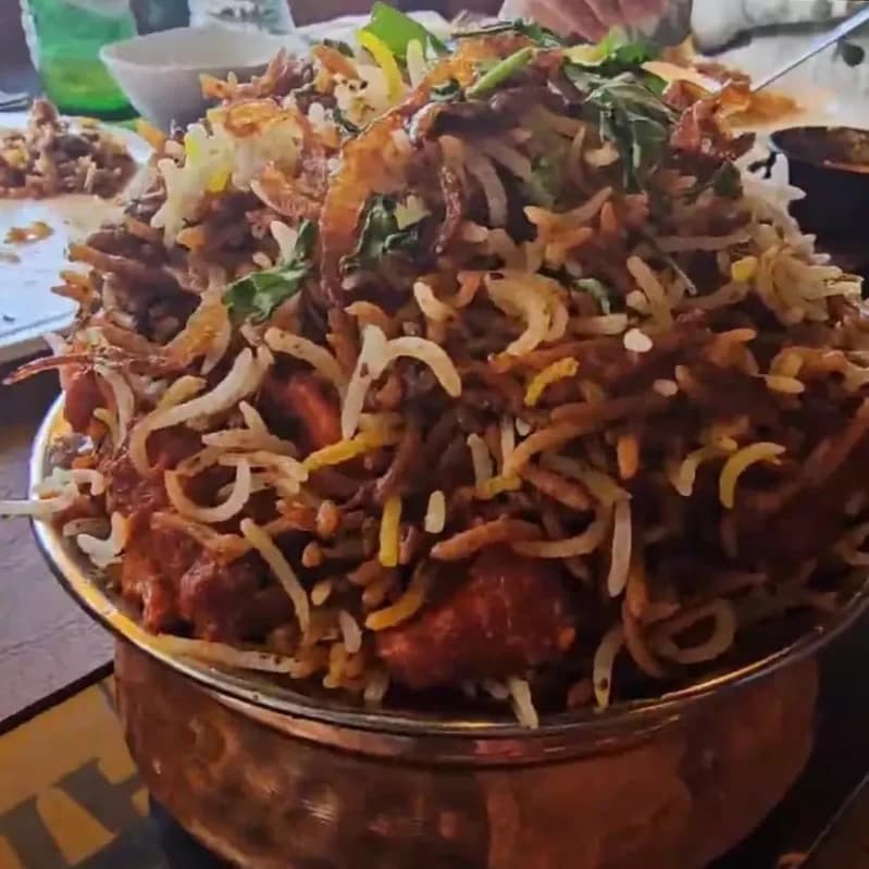 Telangana Chicken 65 Biriyani