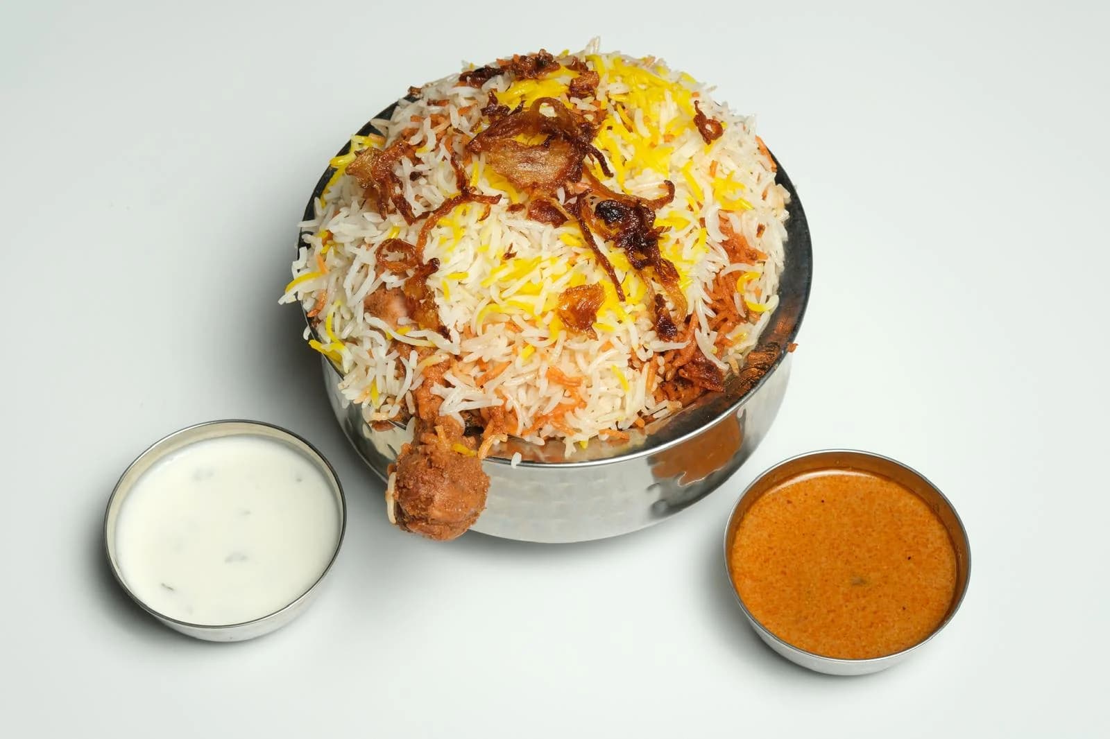 Hyderabad Chicken Dum Biriyani (Bone In)
