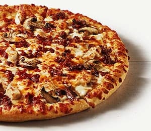14" Chicken Bacon Alfredo Pizza