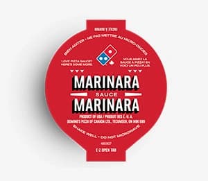 Marinara Sauce Cup