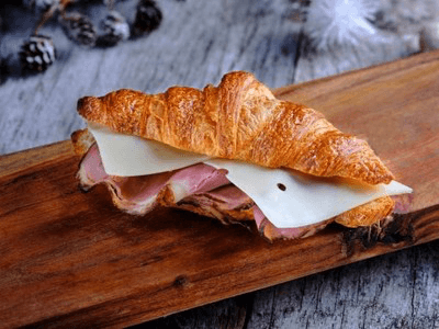 Roasted Beef Monterey Jack cheese Butter Croissant