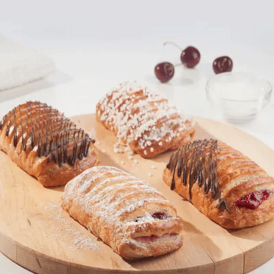 Cherry and Greek Yogurt Danish