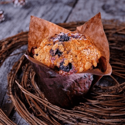 Blueberry Oatmeal Muffin