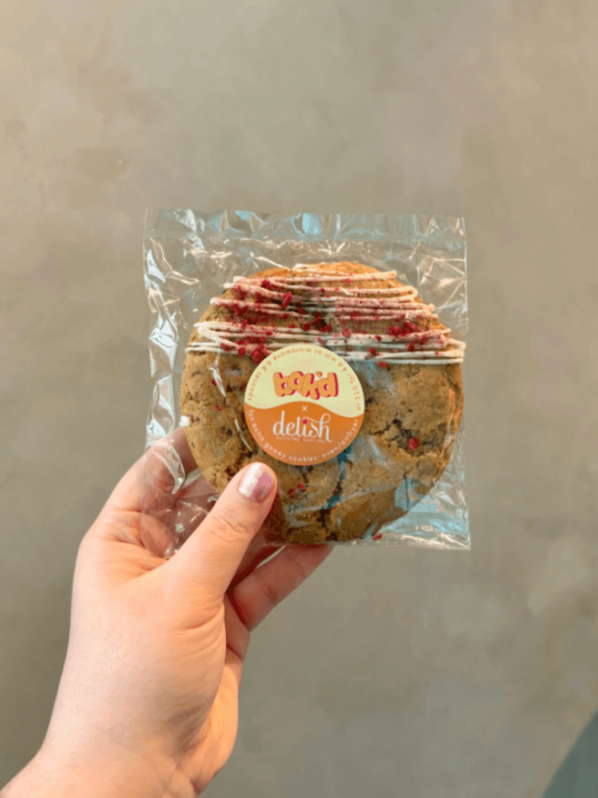 (GF) White Chocolate Raspberry