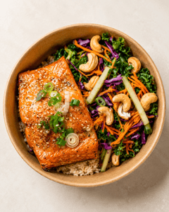 Honey Miso Glazed Salmon