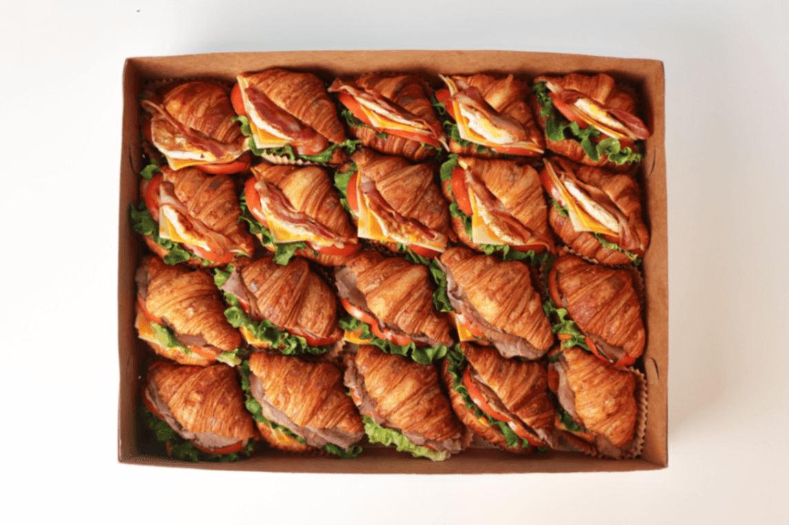 Assorted Croissant Sandwiches Platter