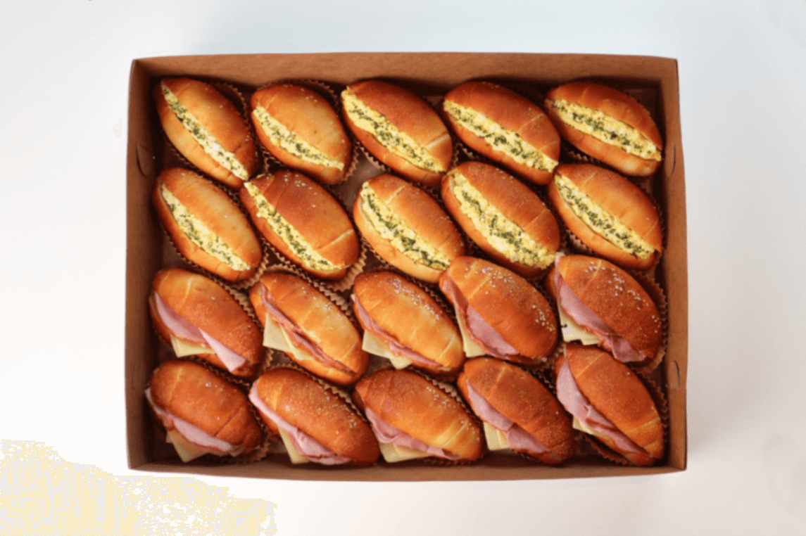 Assorted Salt Bread Sandwich Platter