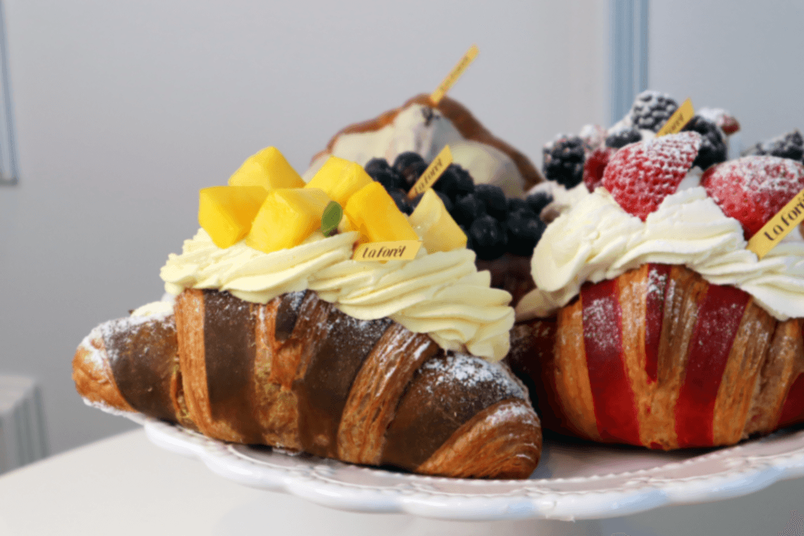 Assorted Cream Croissants Box