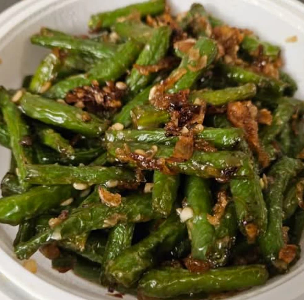 Green Beans in Garlic Sauce