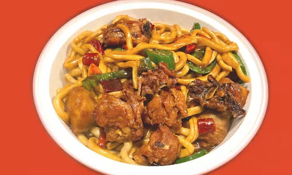 XinJiang Chicken Chow Mein