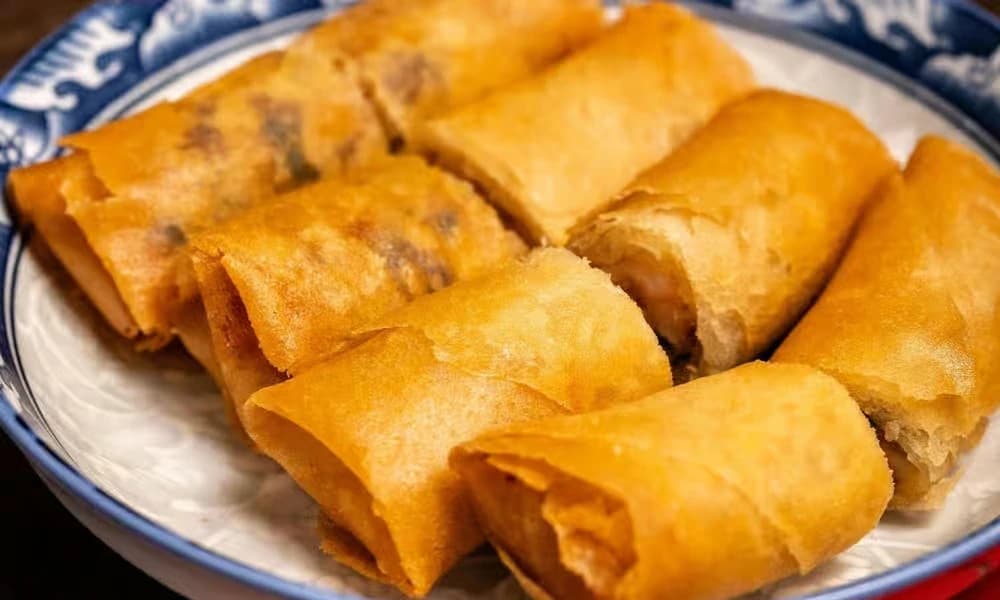 Vegetable Spring Roll Platter