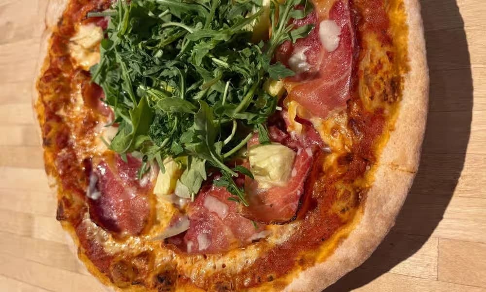 Cured Ham & Pineapple Pizza