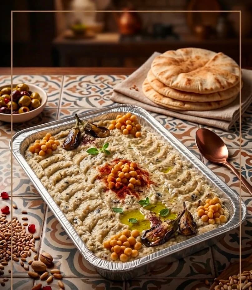 Moutabal Platter