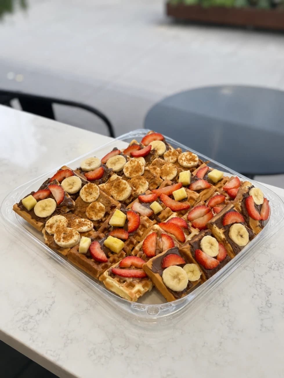 Assorted Sweet Waffle Tray