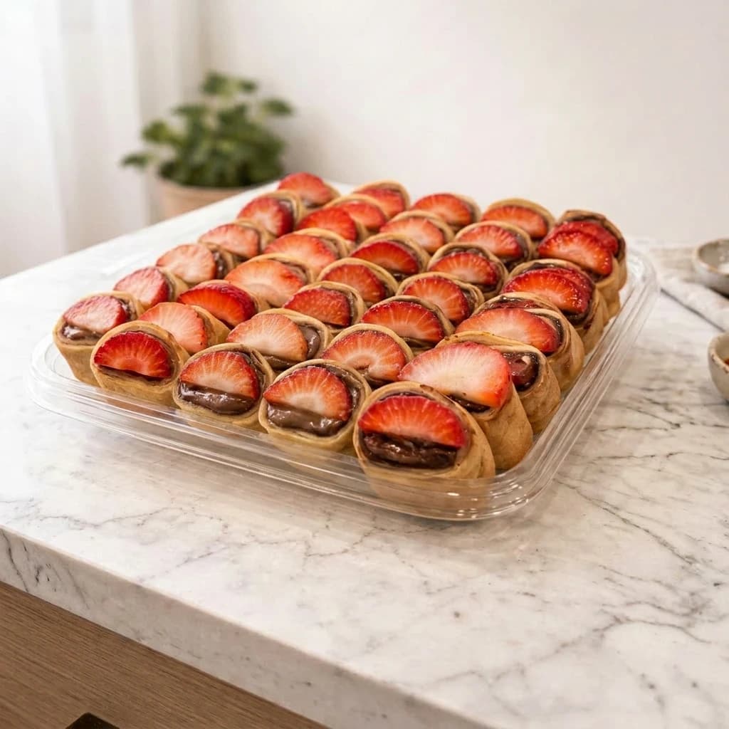 Kinder Melt Mini Crepe Platter